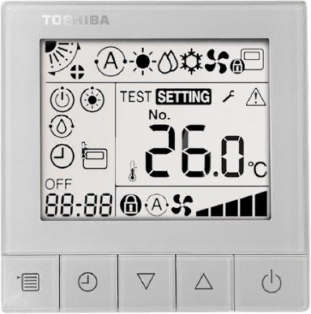 RBC-ASCU11-E Super digitaalien seinäsäädin